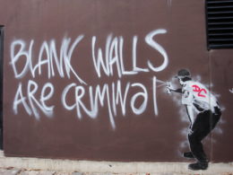 Banksy (artiste anglais (?), vivant)